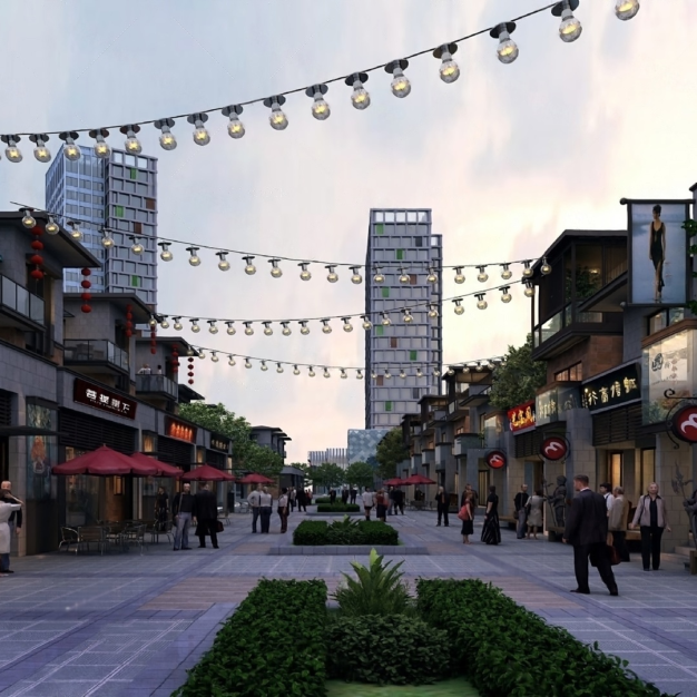 商业街3D模型